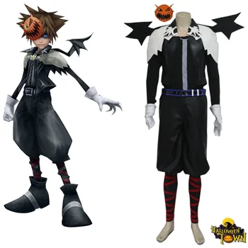 Unisex Japonijos Anime Cos Kingdom Hearts Sora Vienodas Cosplay Kostiumų Sora Helovinas Vampyrai Cosplay Kostiumai Šalis Nustato