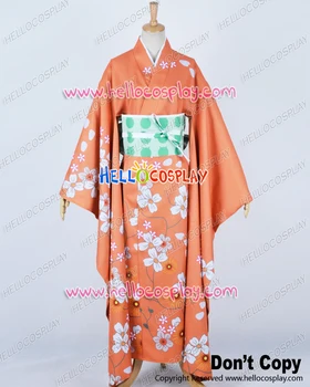 Super Danganronpa Dangan Ronpa 2 Cosplay Hiyoko Saionji Kimono Kostiumas H008