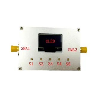 NAUJAS 1PC 6G Skaitmeninis Programuojamas Attenuator 60DB Žingsnis-0.25 DB OLED Ekranas CNC ATT-6000V2.0reception.