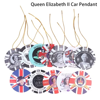 Karalienė Elžbieta II Suvenyrų Ornamentu Keramikos Anglijos Karalienė Pakabučiai Rememberance Atminimo Karalienės Papuošalai Britų Papuošalai
