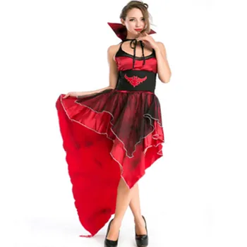 Seksualus Halloween Baisu Moterų Velnio Kostiumas Karnavalo Šalies Fantasia Fancy Dress Moterų Velnias Cosplay Kostiumas