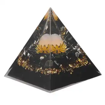 Chakra Piramidės Teigiamu Harmoningą Porą Skatina Psichologinio Augimo Kristalų Chakra Piramidės Miegamojo, Biuro Stalo