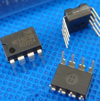 10VNT/DAUG MC33078N MC33078 Dvigubai op amp IC chip DIP-8 Naujas originalus