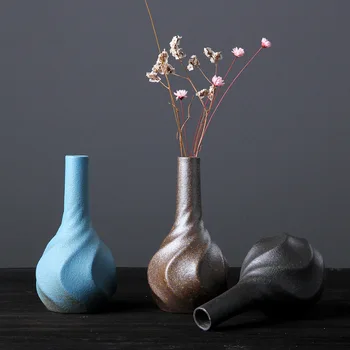 Modernus Minimalistinis Molio Gėlių Vaza Keramikos Kūrybinis Vaza Minkštas Namų Puošybai Gėlių Kompozicijų Apdailos Namų Decore