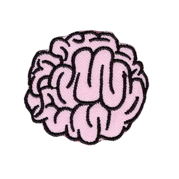Grafinis projektavimas kawaii dviratininkas aplikacijos smegenų forma