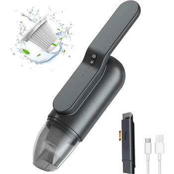 Handheld Vacuum Cleaner Belaidžius - Siurbimas Namų Dulkių Įkrovimo Didelės Galios, Mini Dulkių Siurbliai, Lengvas A
