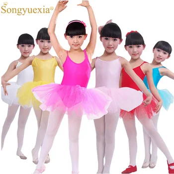 Didmeninė Mergaičių Baleto Suknelė Vaikams Mergina Šokių Drabužiai Vaikams Baleto Kostiumai Mergaitėms Šokių Leotard Mergina Dancewear