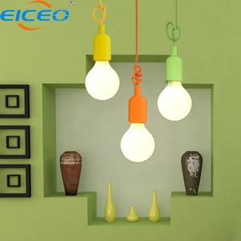 EICEO LED Pakabukas Šviesos Šiuolaikinės Pramonės Kabo Lempa Lamparas De Techo Colgante Moderna Virtuvės, Miegamojo E27 Šiaurės Pašvaistė