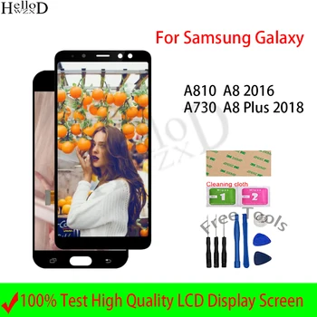 Originalus Samsung Galaxy A8 2016 A810 LCD Ekraną, 
