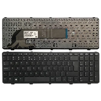 Naujas UI juodos spalvos nešiojamojo kompiuterio klaviatūra HP 6037B0088501 SG-59300-XUA 721953-001 PK1315A4A00 SG-59310-XUA SN7139 su karkasu