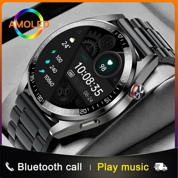 Naujas 454*454 AMOLED Ekranas Smartwatch 