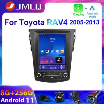 JMCQ 2Din 4G Android 11 Automobilių Radijo Toyota RAV4 Rav 4 2005-2013 Multimedia Vaizdo Grotuvas, Navigacija, GPS Carplay Android Auto