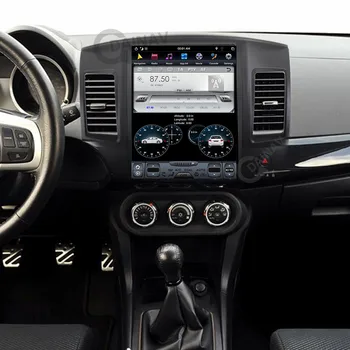 Vertikalus ekranas automobilio radijo, GPS navigacija Mitsubishi Ulonas EVO 2007-2016 autoradio stereo Multimedia player