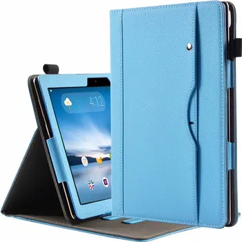Lenovo Tab5 10 Tablet Stand PU Odos Padengti Lenovo Tab5 10 Softbank 801LV 10.1 Colių Smart Case Raštas Shell + Rašiklis