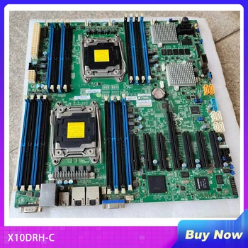 X10DRH-C Serverio Plokštė E5-2600 v4/v3 Šeimos Dual Port GbE LAN SAS3 (12Gbps) IPMI 2.0 LGA2011 DDR4